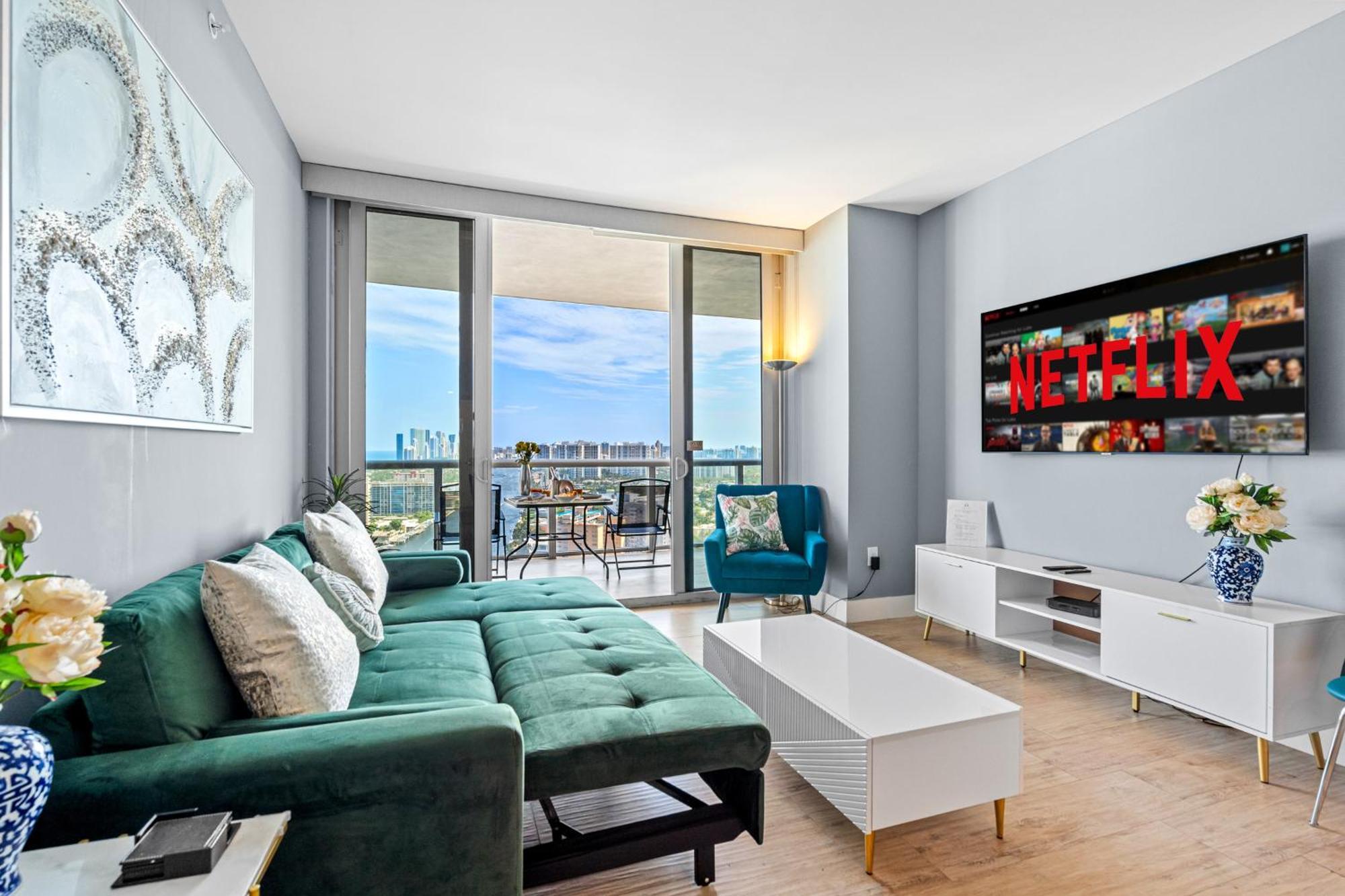 Ocean Views - Pool & Gym - Pet Friendly - Close To Beach Hallandale Beach Eksteriør bilde